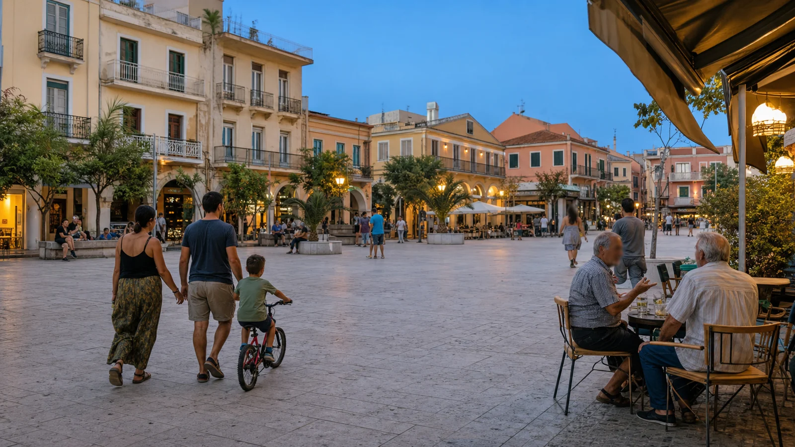 Kefalonia September Argostoli Evening