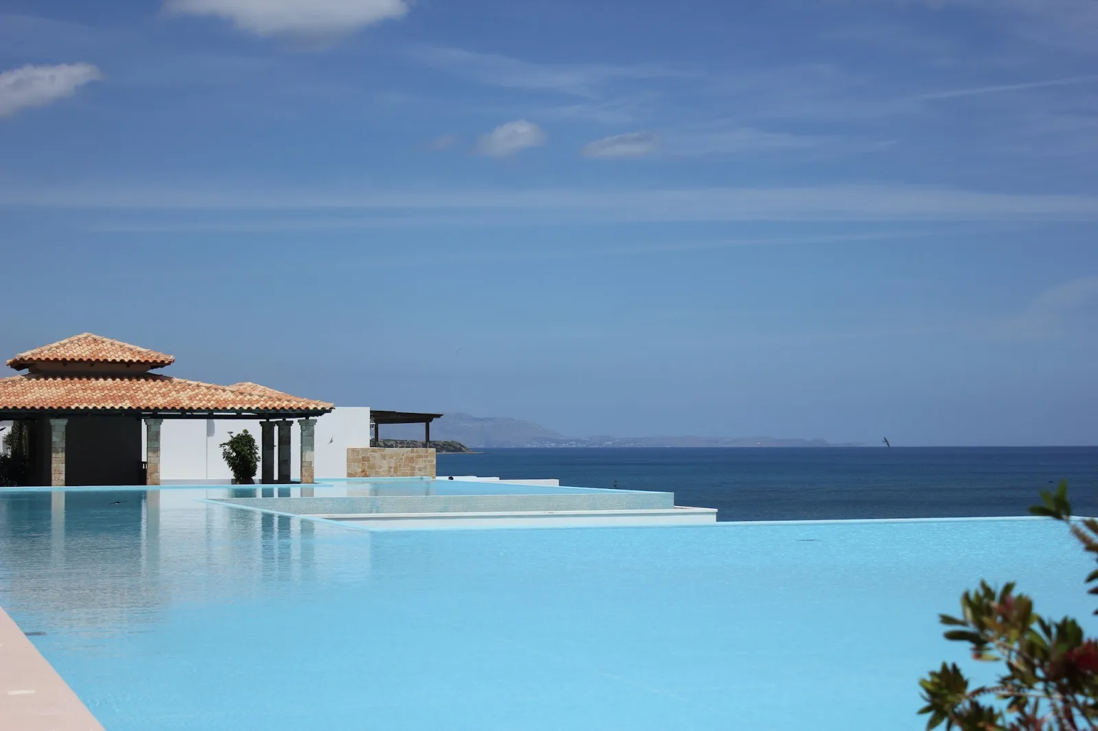 Luxury Cyprus villa with an infinity pool overlooking the Mediterranean