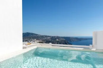 Aqua Grand Suite with East Aegean Sea View and Heated Plunge Pool