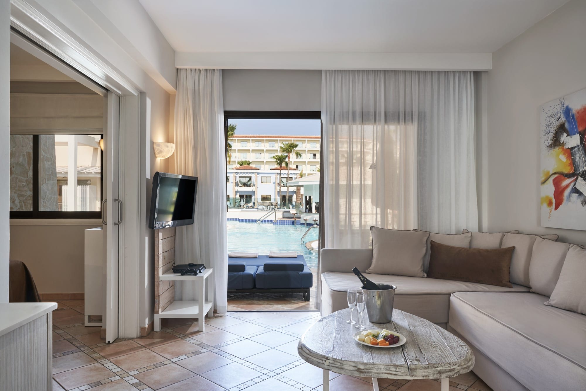 Family Suite with Inland View